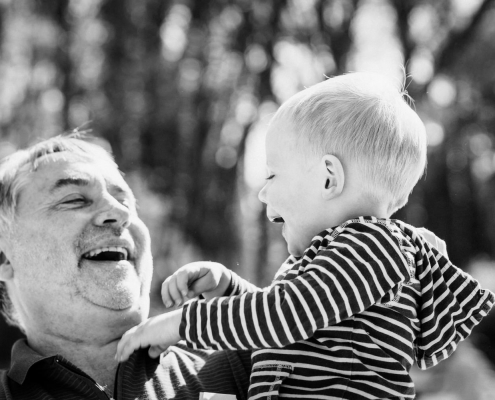 Spaß mit Opa